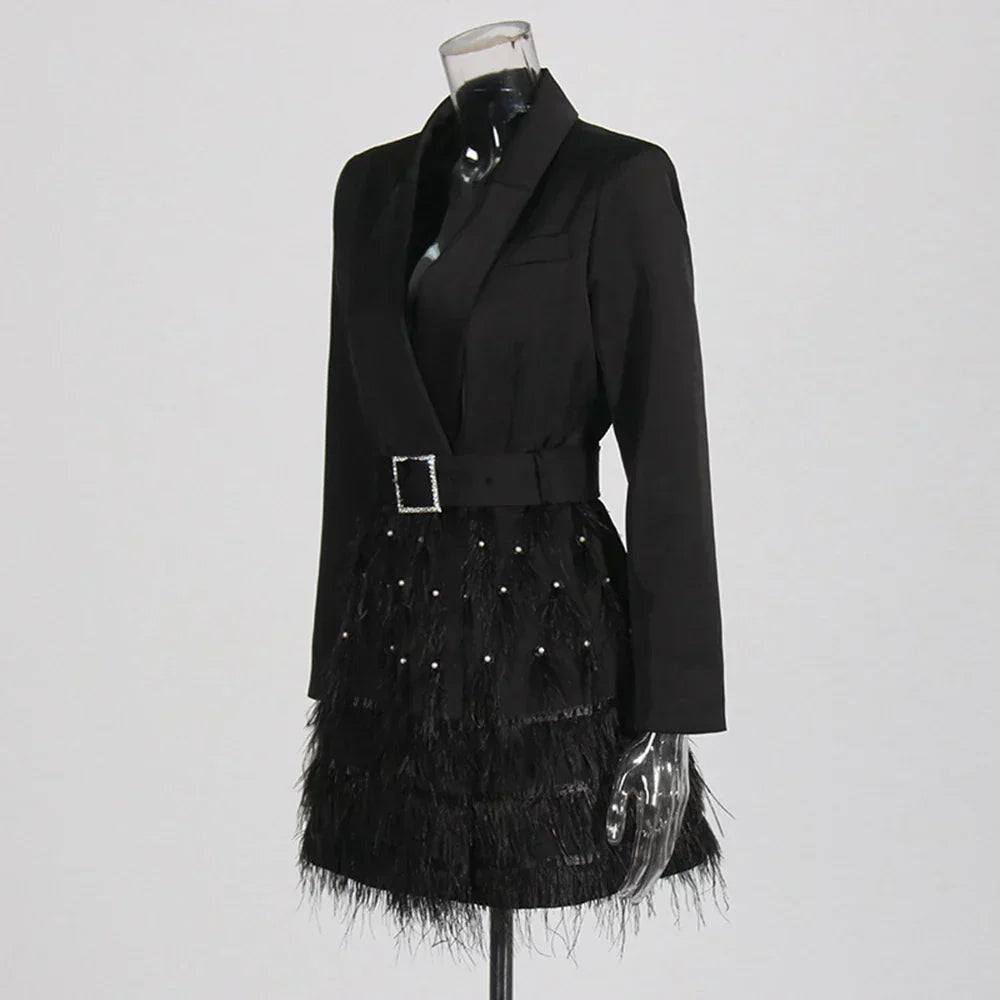 Delicia Blazer Mini Elbise