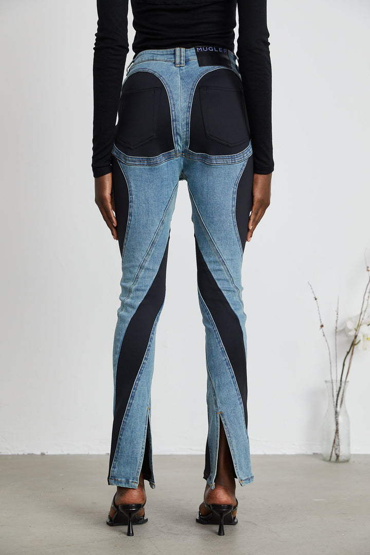 Noémie Spiral Panelli Jean Pantolon