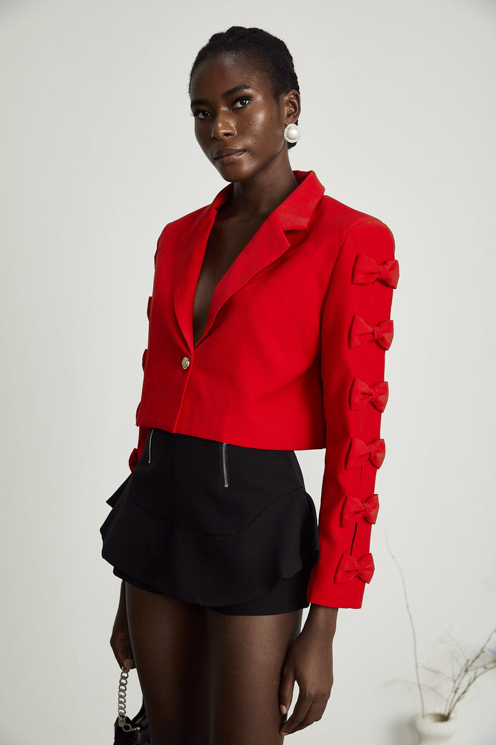 Liane Papyon İşlemeli Blazer