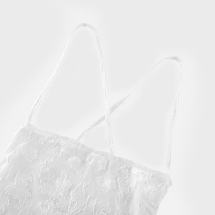 Rosalie Bağcıklı Kloş Maxi Elbise