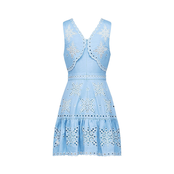 Holly Broderie-Anglaise Mini Elbise