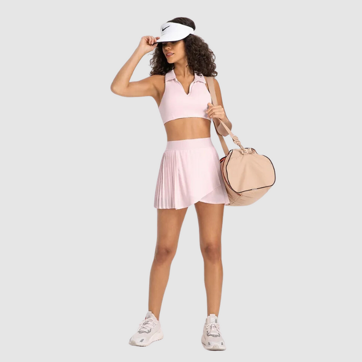Pileli Sarma Tenis Eteği
