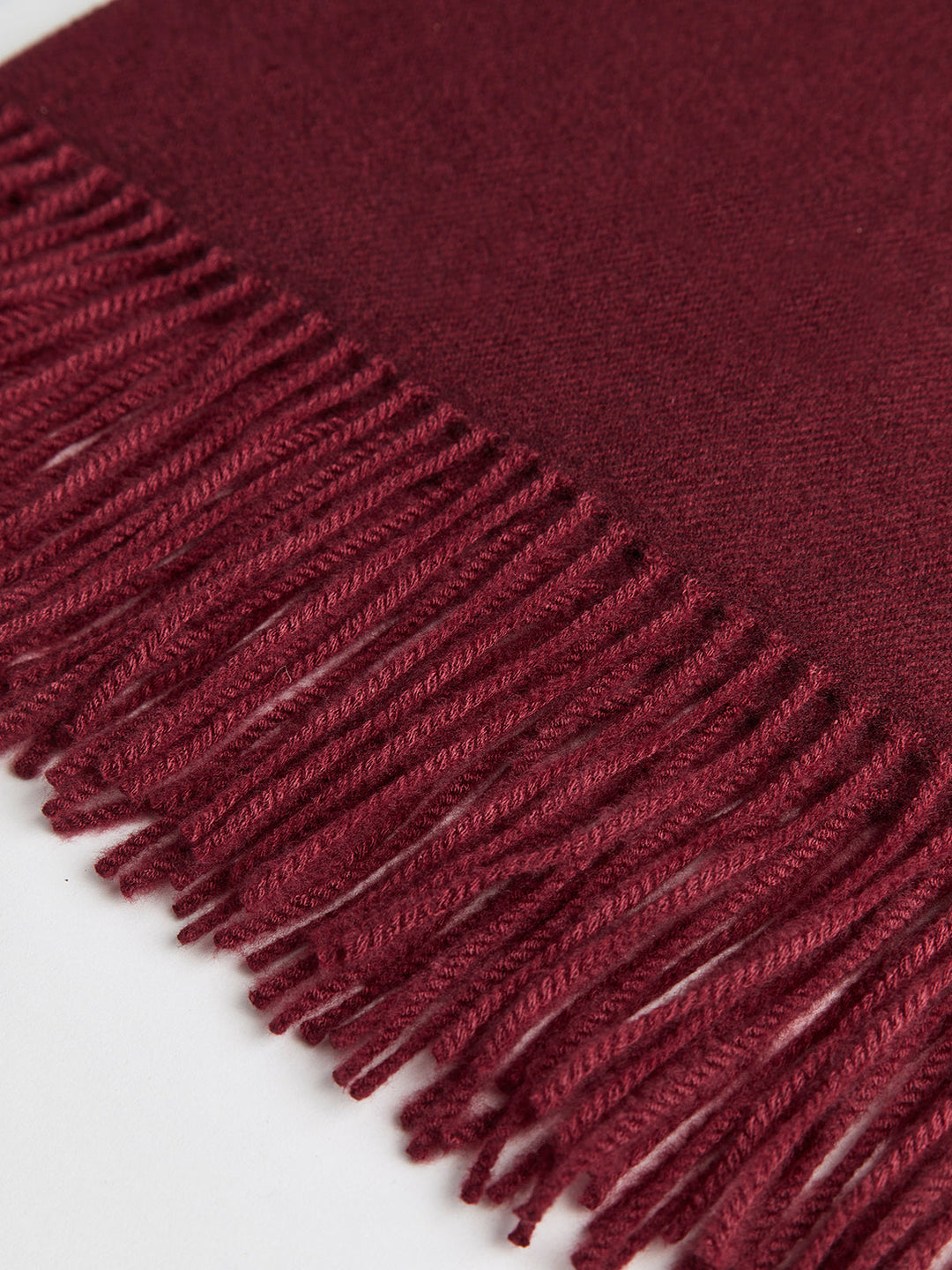 Burgundy Luxe Şal
