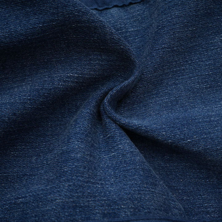 Yvette Çiçek Aplikeli Denim Mini Elbise