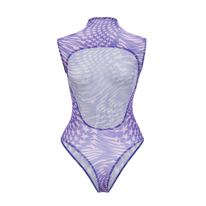 Lucienne Yıldız Desenli File Body