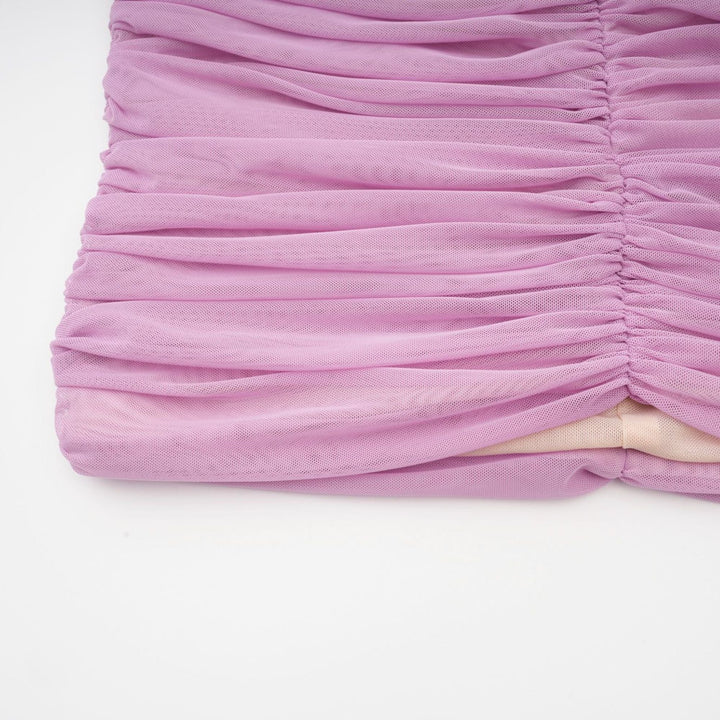 Fabienne Dantelli V Yaka Mini Elbise
