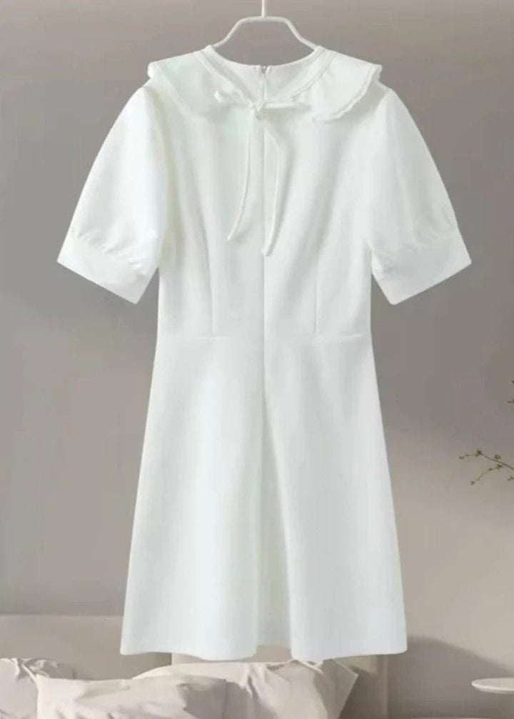 Amelie Vintage Bebe Yaka Mini Elbise