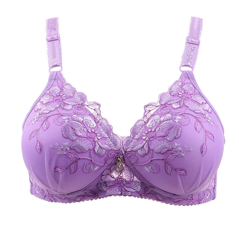 Çiçekli Push Up Sütyen