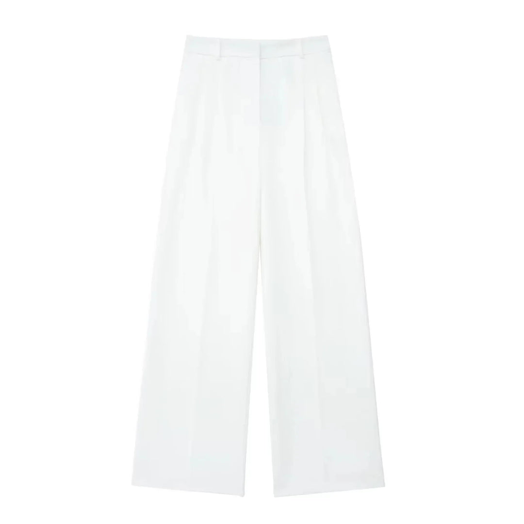 Halter Yaka Yelek ve Pantolon Takımı