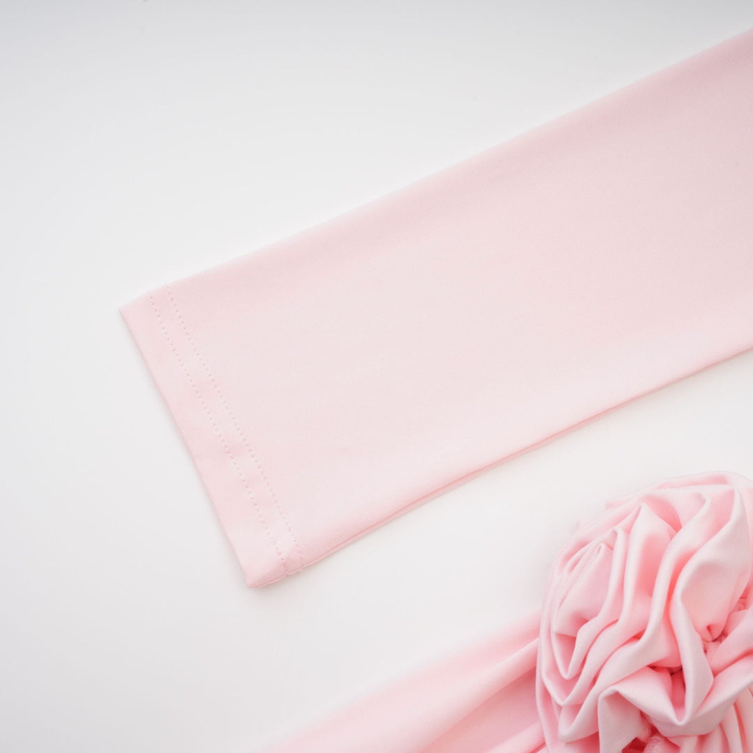 Chloé Pembe Uzun Kollu Çiçekli Elbise