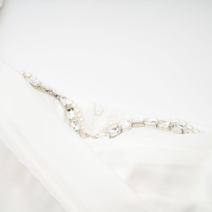 Avalon Kristal Dantelli Mini Elbise