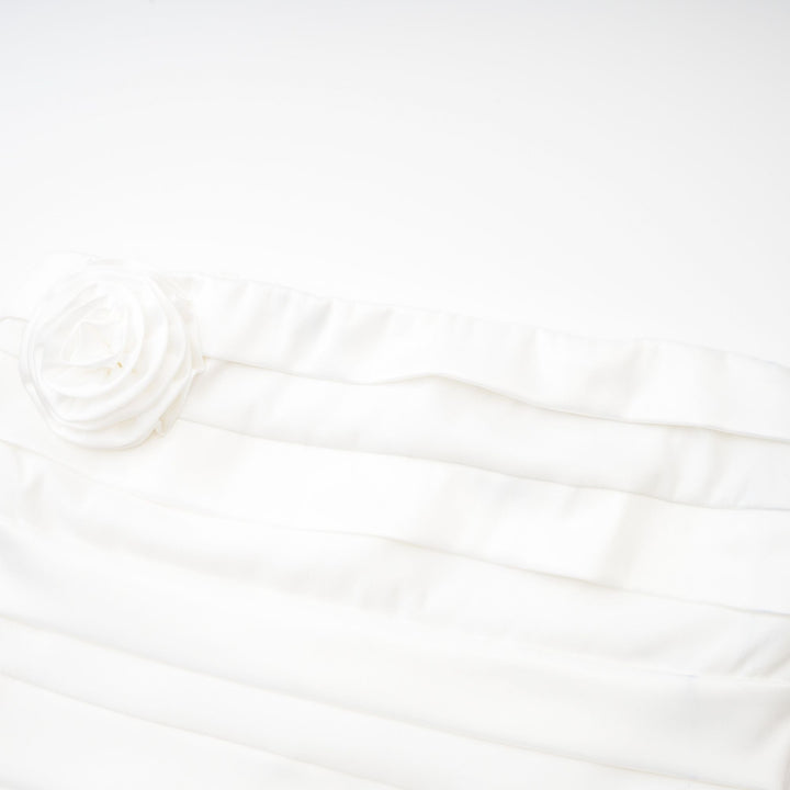 Céleste Çiçekli Omuzları Açık Elbise