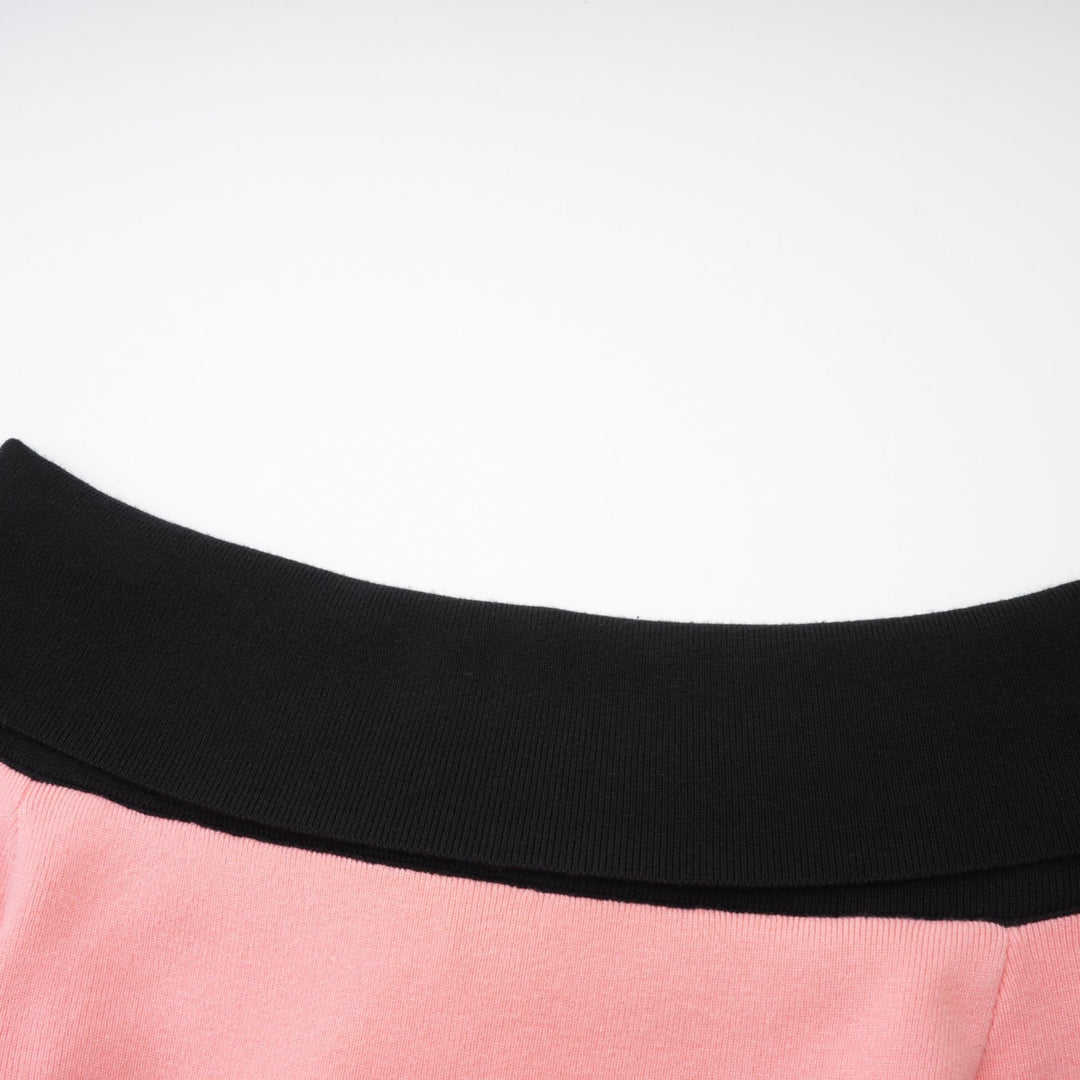 Carine Pembe Midi Elbise