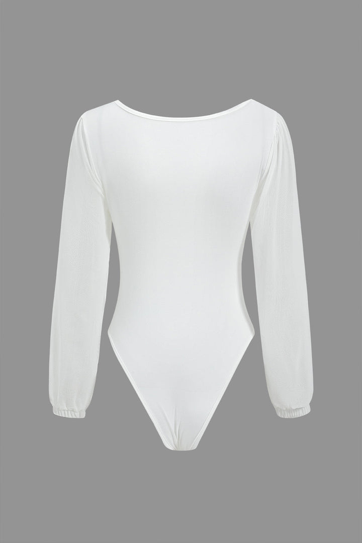 Shapewear Uzun Kollu Bodysuit