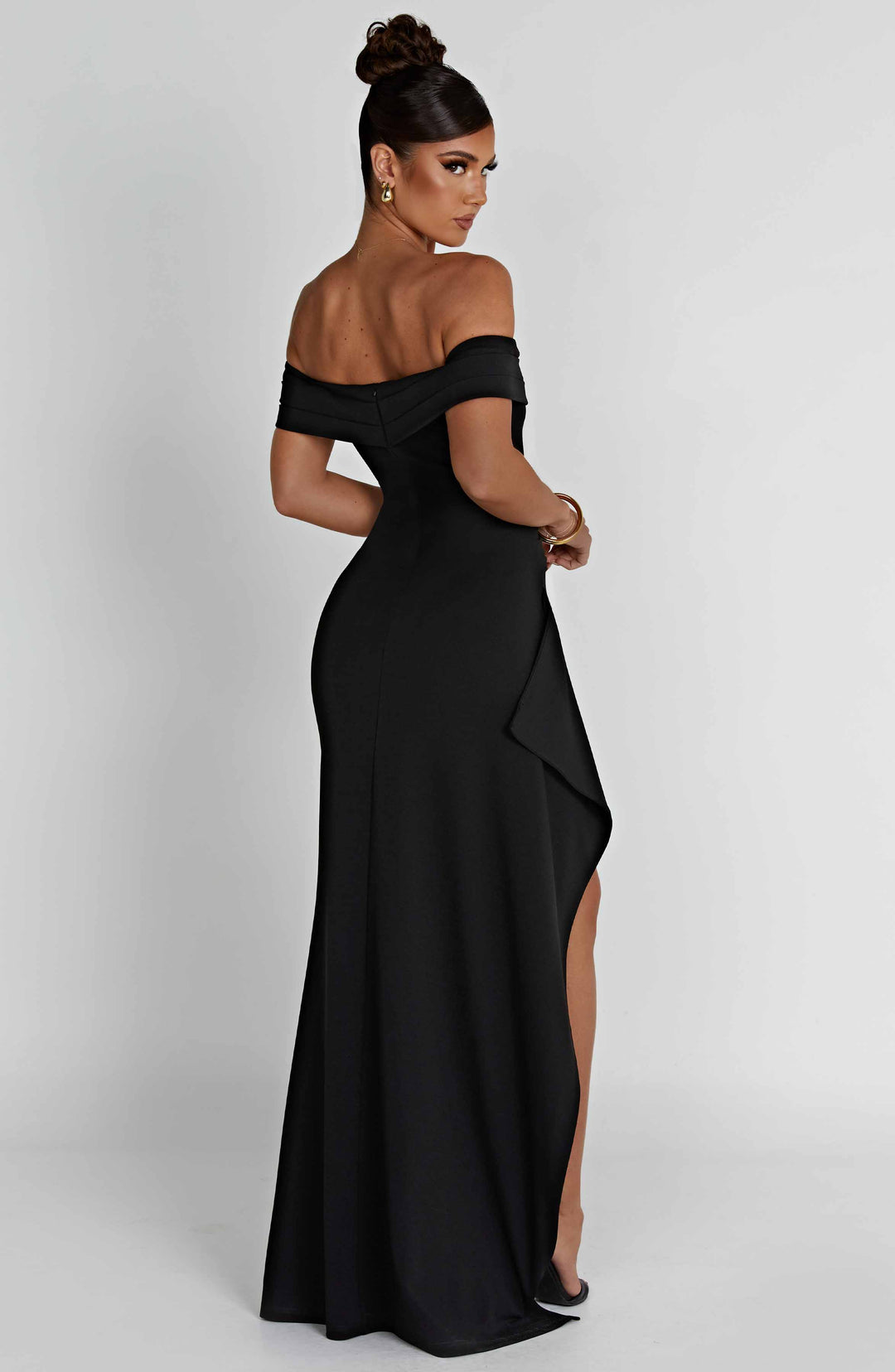 Joyce Maxi Elbise - Siyah