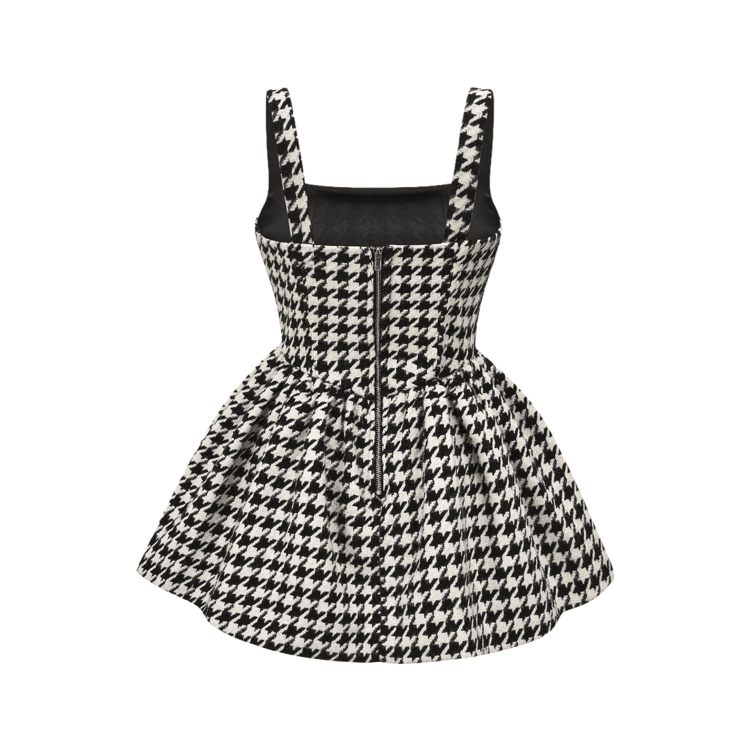 More &amp; More-Kazak Desenli Mini Elbise